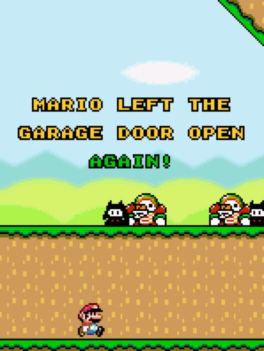 Mario Left the Garage Door Open Again!